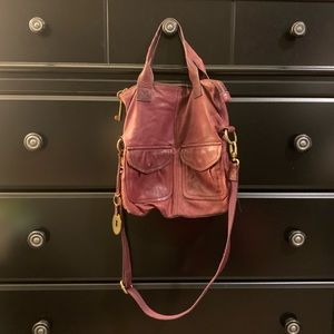 Fossil Purple Crossbody